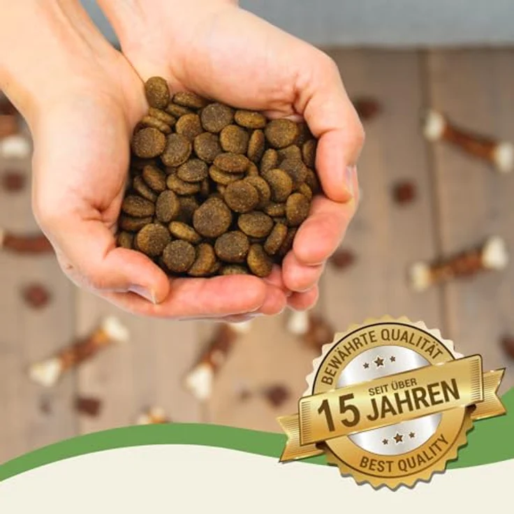 Lyra Pet Lecker.Pet® Josie's Adult Lamm & Reis, 12 kg glutenfreies Trockenfutter für ausgewachsene Hunde, nährstoffreiche Vollnahrung – Bild 3