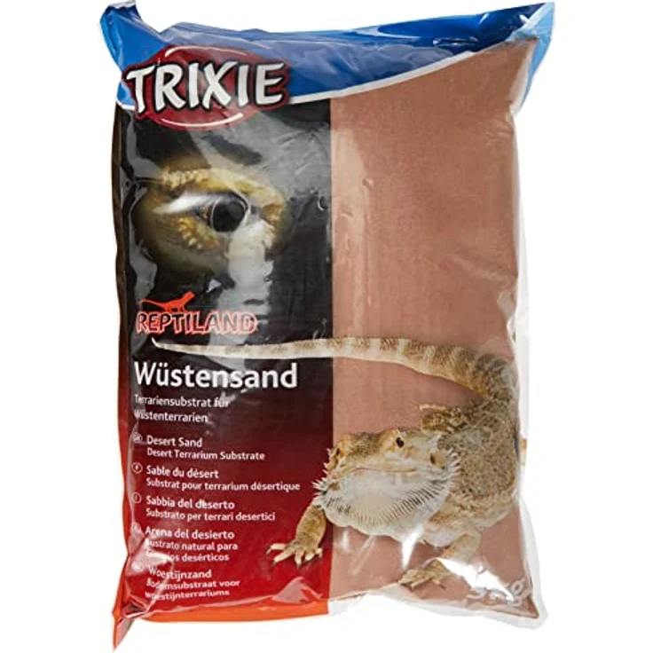 Trixie Reptiland Wüstensand rot, feinkörniger Bodengrund für Wüstenterrarien, 5kg – Bild 1