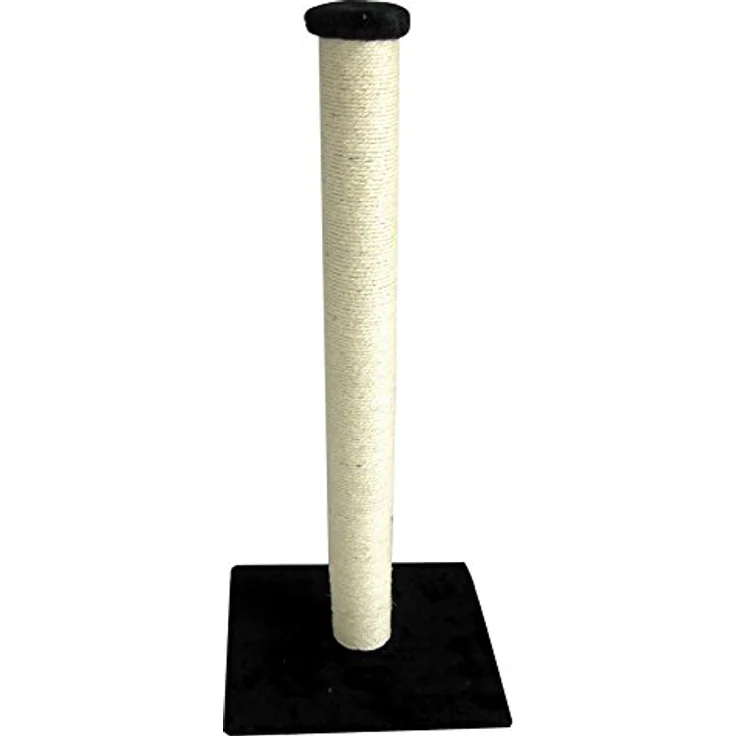 Europet Bernina 431-408674 Classic-Eco Katzenkratzbaum Highpost, 40 x 40 x 90 cm, Farbe schwarz – Bild 1