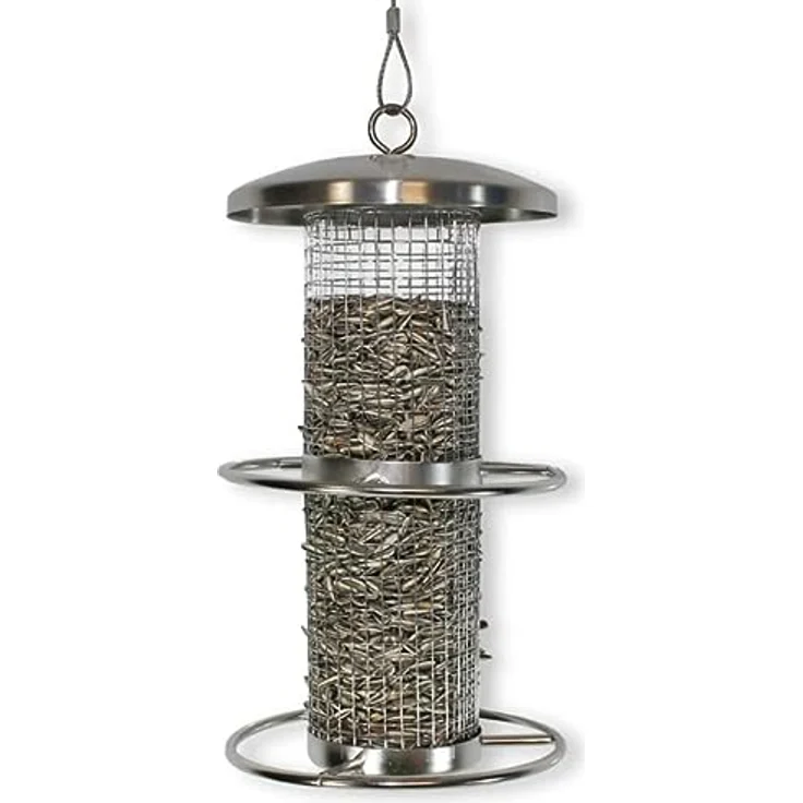 Futterstation Vogelfutter Stationen Vogelfutterstation 2 Sitzringen 14 x 27,5 cm – Bild 10