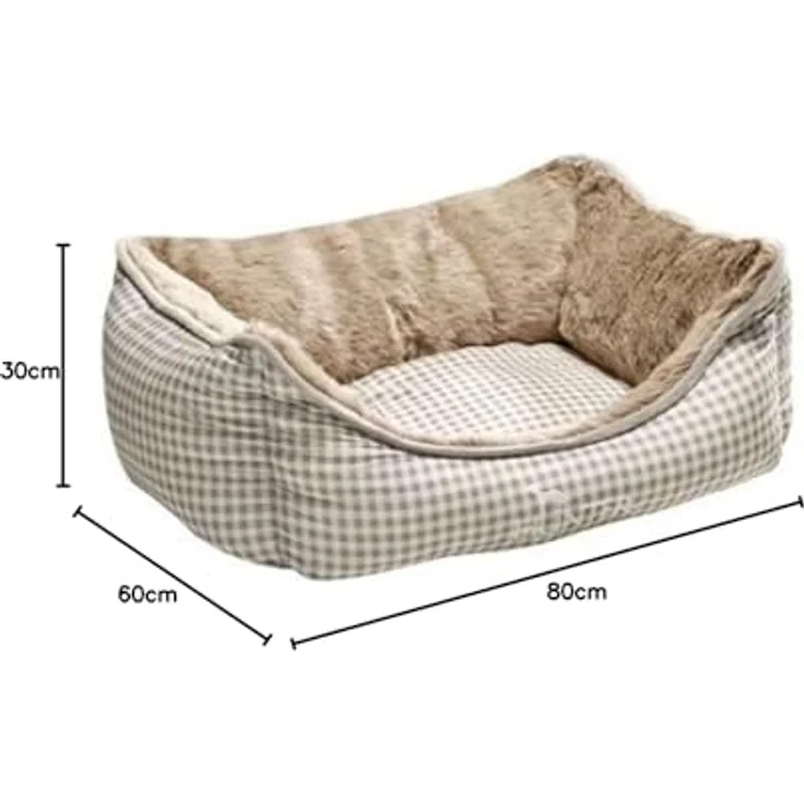 Hunter Hunde-Sofa Astana beige M – 80x60 cm – Bild 3