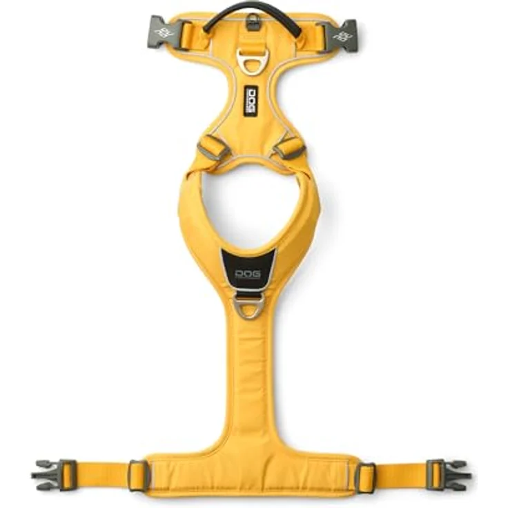 DOG Copenhagen Comfort Walk Pro Hundegeschirr, Lemon, S, ergonomisches Design mit reflektierendem 3M-Besatz, leicht und wasserabweisend – Bild 4