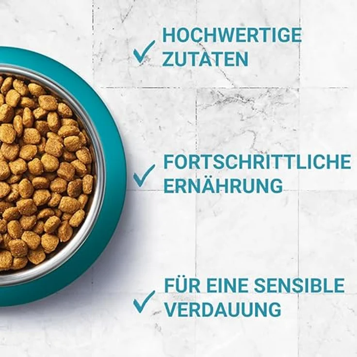 PURINA ONE BIFENSIS Sensitive, Trockenfutter für ausgewachsene Katzen, reich an Truthahn, hochverdaulich, 9,75 kg – Bild 3