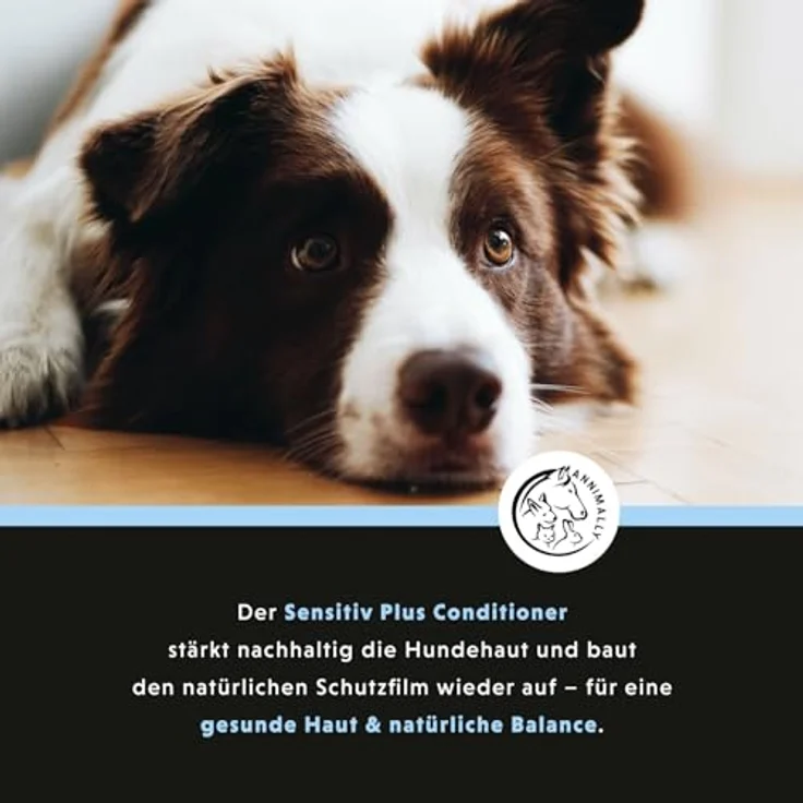 Annimally Sensitiv Plus Conditioner - Natürliche Pflege-SpüLung für sensible Hunde & Welpen, mit Sheabutter, ph-neutral, ohne Silikone und Parabene - 500 ml – Bild 3