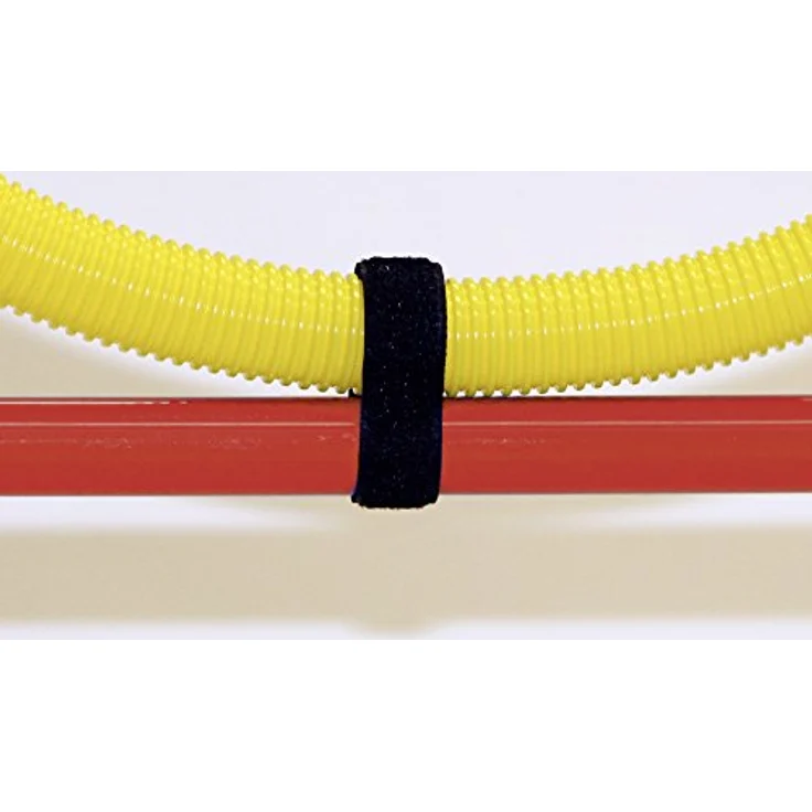 Kerbl Pet Agility Komplett-Set 3-teilig, rot/gelb, mit Ring, Hüpfstange und Slalom, höhenverstellbar und platzsparend zusammenlegbar – Bild 2