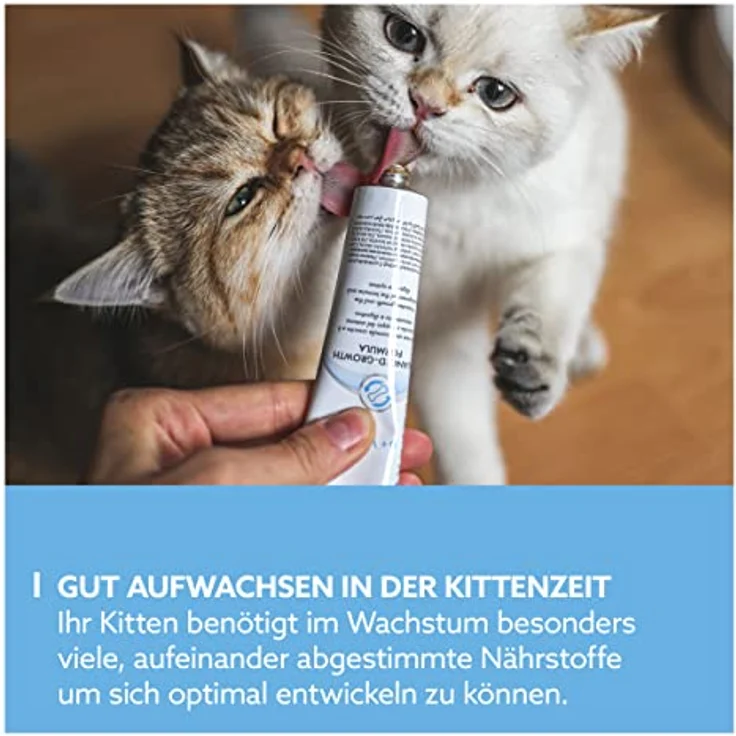 GimCat EXPERT LINE Kitten Paste, Funktionaler Katzensnack zur Förderung von Wachstum und Immunentwicklung, 1 Tube (50 g) – Bild 3