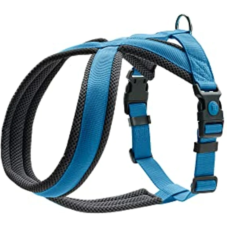 Hunter Hunde-Geschirr London Comfort hellblau M-L – Bild 2