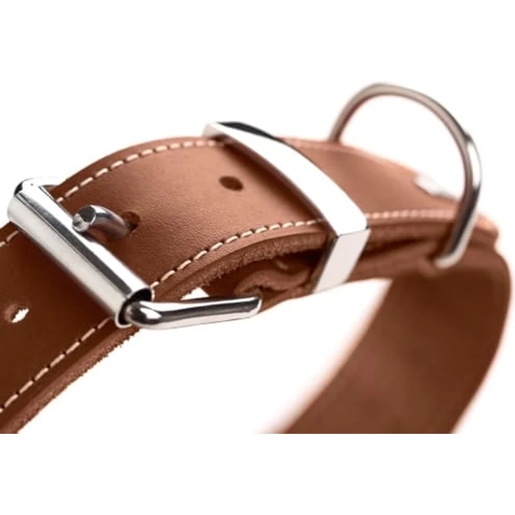 Hunter Hunde-Halsband Aalborg Special cognac S-M – Bild 4