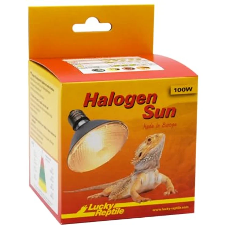 Lucky Reptile Halogen Sun, 100 Watt Wärmelampe mit optimaler Licht- und Wärmebündelung für Terrarien – Bild 2