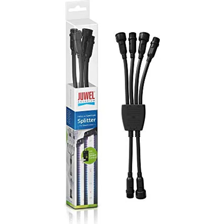 Juwel Aquarium Splitter Spectrum (LED), Adapter für bis zu zwei HeliaLux Einsatzleuchten, wasserdicht, benutzerfreundliche Installation