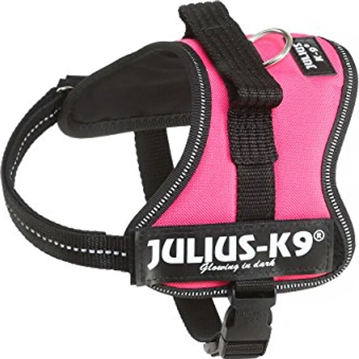 Julius-K9® Powergeschirr Baby & Mini fuchsia Mini-Mini (S) – Bild 3