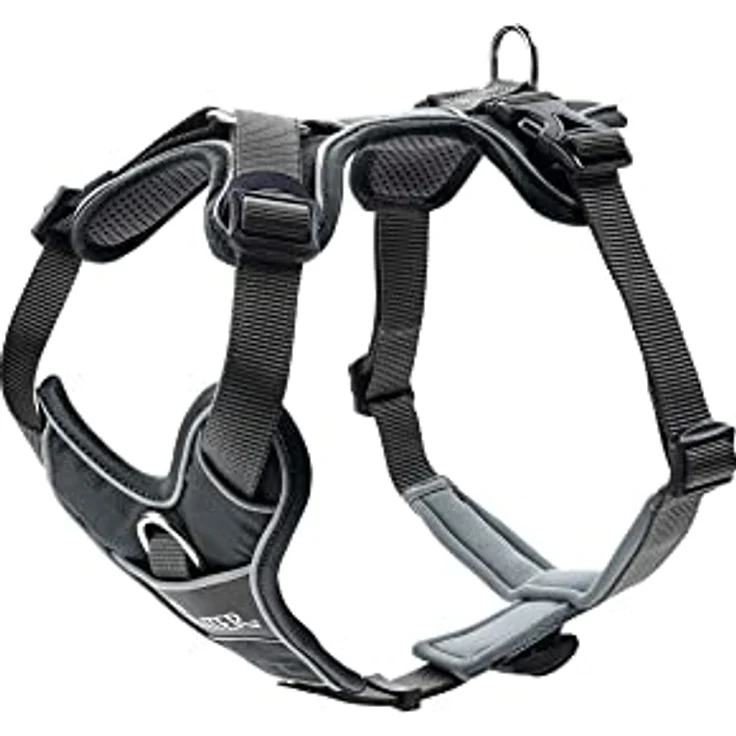 Hunter Hunde-Geschirr Divo grau-grau XS – Bild 2