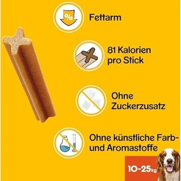 Pedigree DENTASTIX Daily Oral Care, Zahnpflege Hundesnack, Multipack Mega Pack 10-25kg, 105 Stück (15x7 Stück) – Bild 3