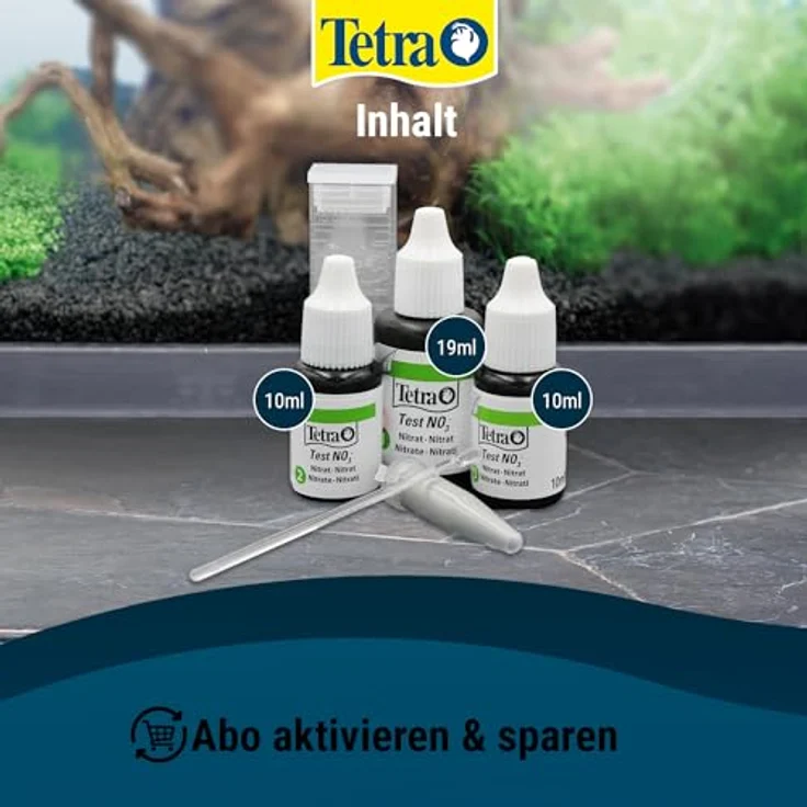 Tetra Aquarium-Wassertester Nitrat-Test, für Süß- und Meerwasseraquarien, hohe Reichweite, gute Langzeitstabilität – Bild 4