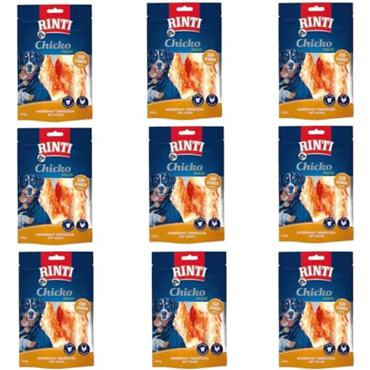 Rinti RINTI Chicko's MAXI Kaustangen mit Huhn, Zahnpflege-Snack für Hunde, 150 g