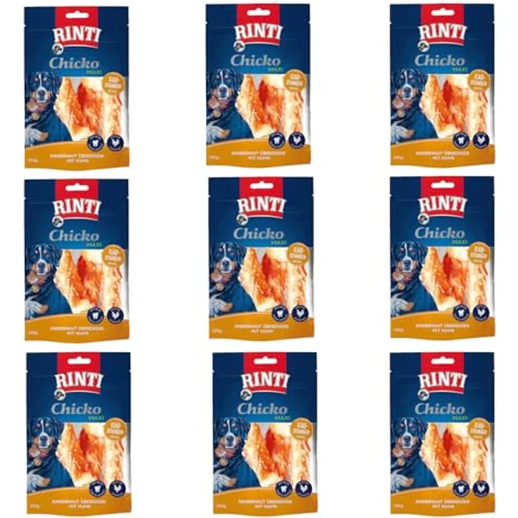 Rinti RINTI Chicko's MAXI Kaustangen mit Huhn, Zahnpflege-Snack für Hunde, 150 g – Bild 1