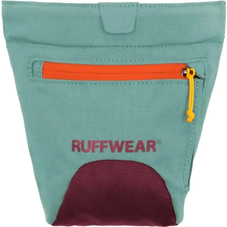 Ruffwear Treat Trader, Leckerlibeutel mit Magnetverschluss und verstellbarem Gurt, River Rock Green