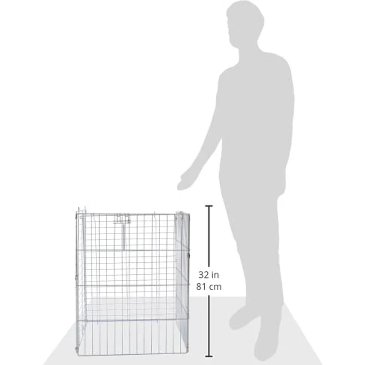 Kerbl Erweiterungsset zu Freilauf- gehege 83172, 72x112x60cm – Bild 5