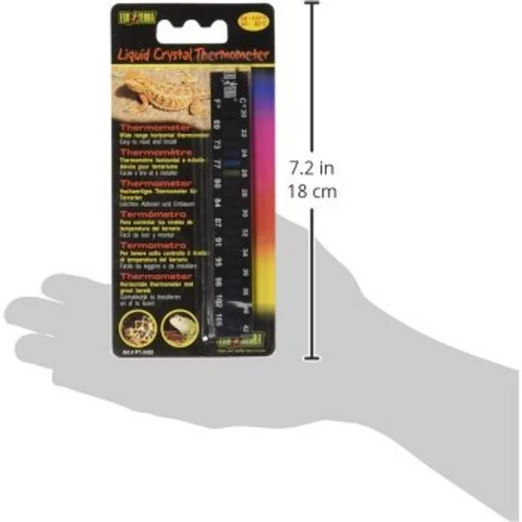 Exo Terra Combometer, digitales Thermo-Hygrometer 2-in-1 mit Fernsensor und Minimum/Maximum Speicherfunktion – Bild 3