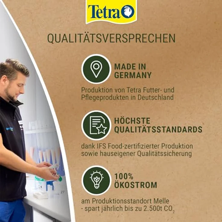 Tetra Pond Flakes 4 l, biologisch ausgewogenes Fischfutter für Teichfische, fördert Wachstum und Wasserqualität – Bild 7