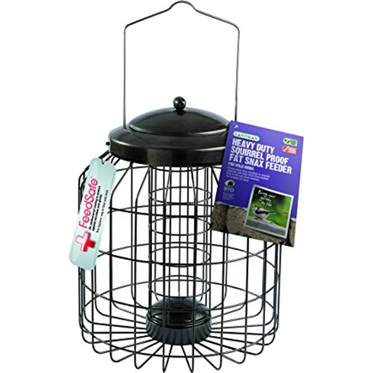 Gardman A01822 Eichhörnchersichere Heavy Duty Futtersäule für Fat Snax – Bild 2