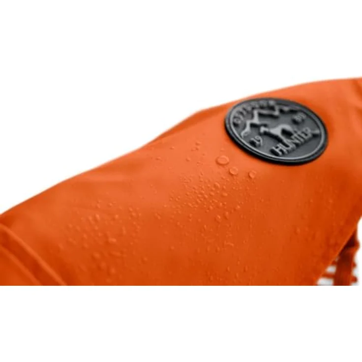 Hunter Tierbedarf Hunderegenmantel Hunde-Regenmantel Milford orange, klassisches Design, waschbar bei 30 °C, wasserfestes Material – Bild 8
