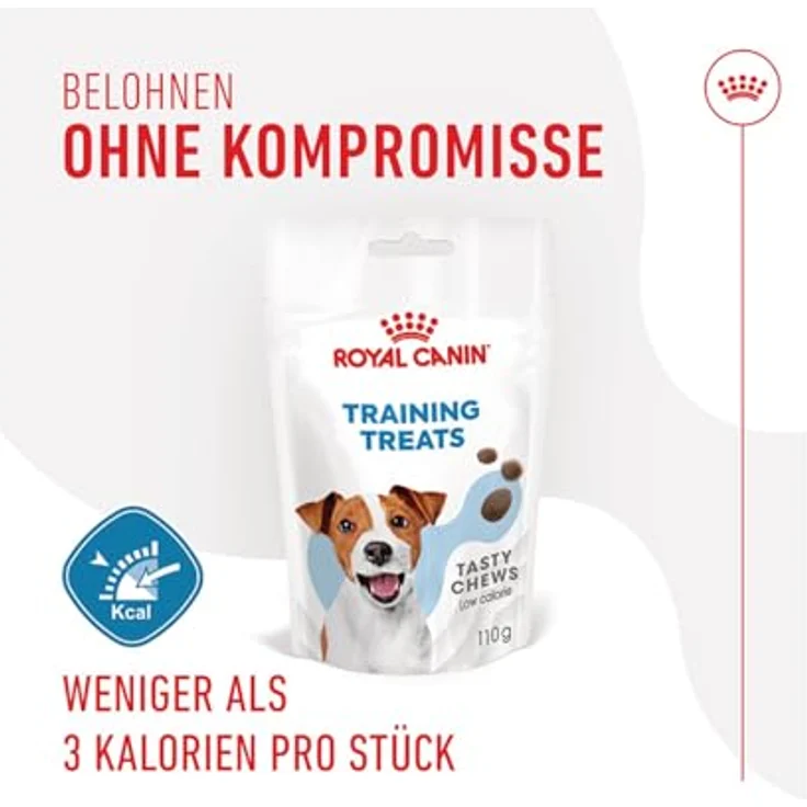 Royal Canin Trainings Treats, 3er Pack mit 3 x 110 g, Snacks für Hunde aller Größen & Rassen, mit Geflügel, im wiederverschließbaren Beutel, ab 6 Monaten, nur 2,9 kcal pro Stück – Bild 5