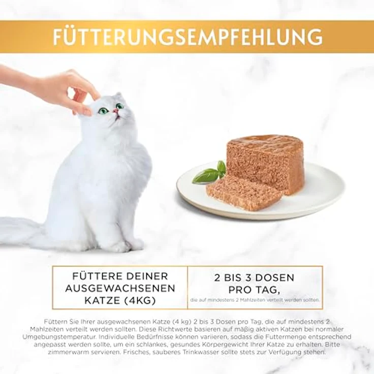 GOURMET Gold Feine Pastete mit Gemüse, Seelachs und Karotten, 12x85g, Alleinfuttermittel für ausgewachsene Katzen – Bild 6