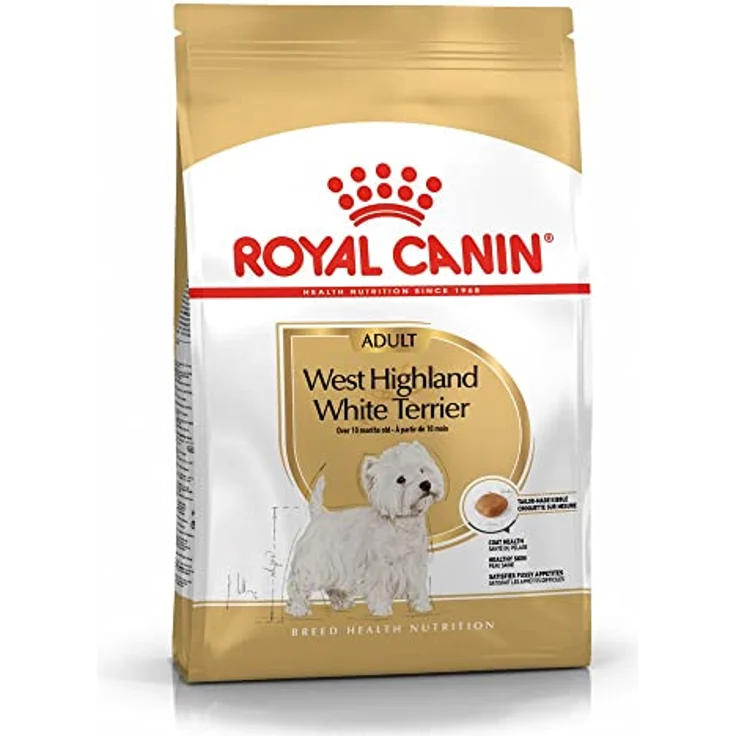 Royal Canin West Highland White Terrier Adult, Hundefutter 3 kg für gesunde Haut, schönes Fell und Zahngesundheit – Bild 1