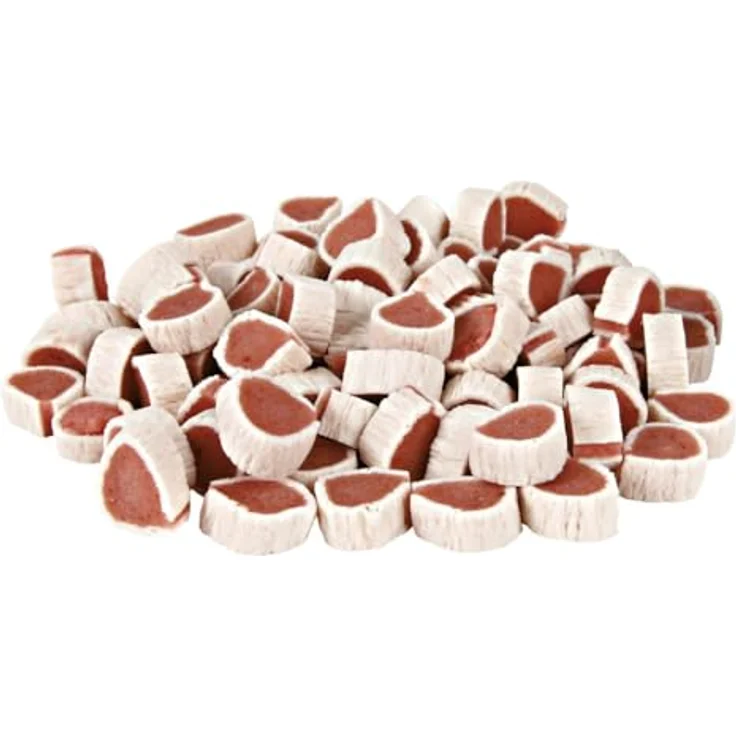 TRIXIE TX-42702 PREMIO Fish Chicken Rolls, glutenfreier Katzensnack mit Huhn & Lachs, 50g – Bild 2