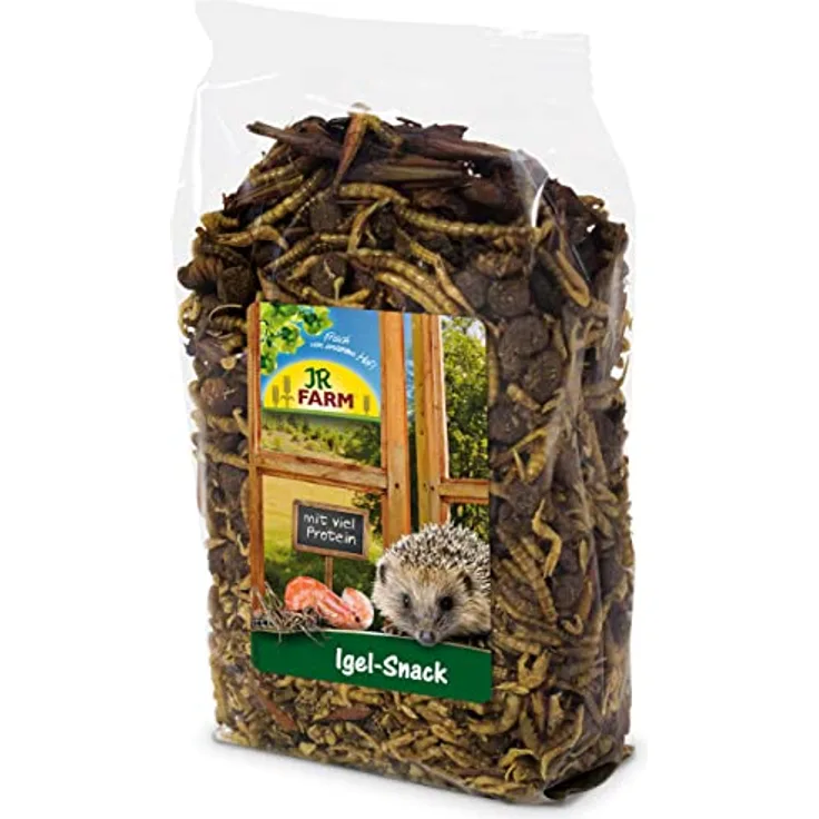 JR FARM Garden Igel-Snack 100g, eiweißreicher Snack mit hochwertigen Zutaten für Igel in Wintervorbereitung