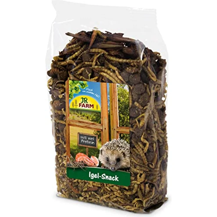 JR FARM Garden Igel-Snack 100g, eiweißreicher Snack mit hochwertigen Zutaten für Igel in Wintervorbereitung – Bild 1