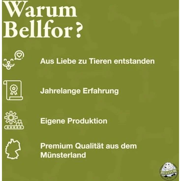 Bellfor Naturfarm-Menü, Nassfutter für Hunde mit Insekten und Tapioka, hypoallergen, 800g – Bild 9