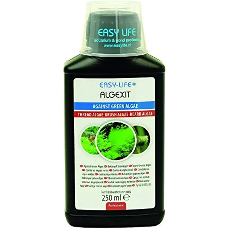 Easy Life AlgExit, 250 ml Wasseraufbereitung für Aquarien und Teiche, mehrfarbig