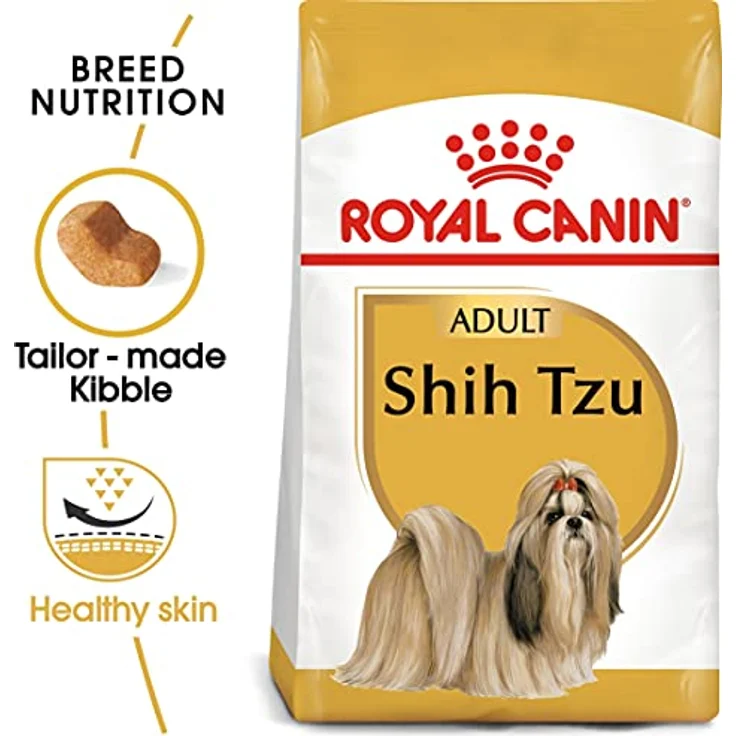 ROYAL CANIN Shih Tzu Adult Hundefutter, Trockenfutter für ausgewachsene Shih Tzus, 7,5 kg, für gesundes Fell und Hautpflege – Bild 2