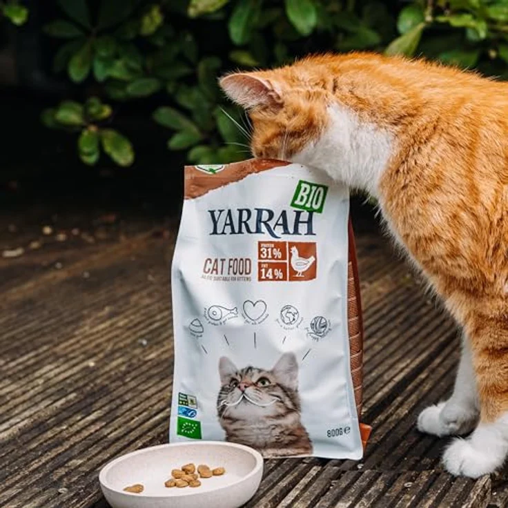 Yarrah Adult Catfood Huhn, 2,4kg, Bio-Katzenfutter mit MSC-Fisch, glutenfrei, reich an Omega-Fettsäuren – Bild 5