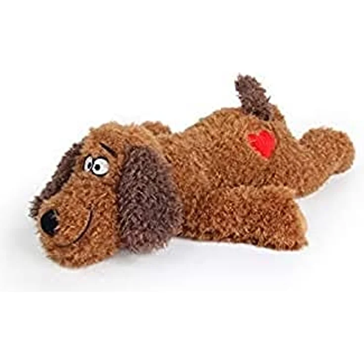 All for Paws Anti Anxiety Bär, Plüschspielzeug für Hunde mit beruhigendem Herzschlaggerät, weich und strapazierfähig – Bild 2