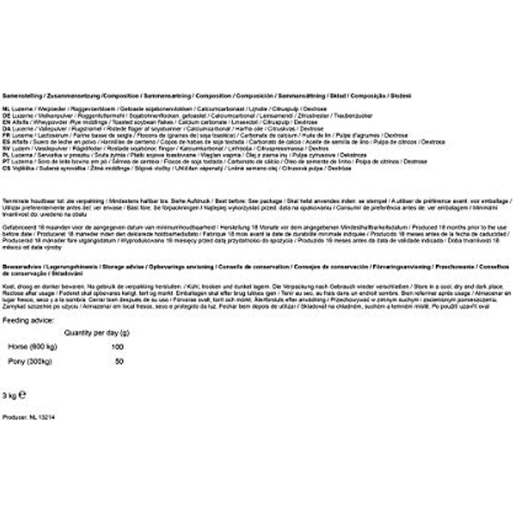 Pavo MuscleBuild, Pferdefutter zur Unterstützung des Muskelaufbaus, glutenfrei, 3 KG – Bild 4