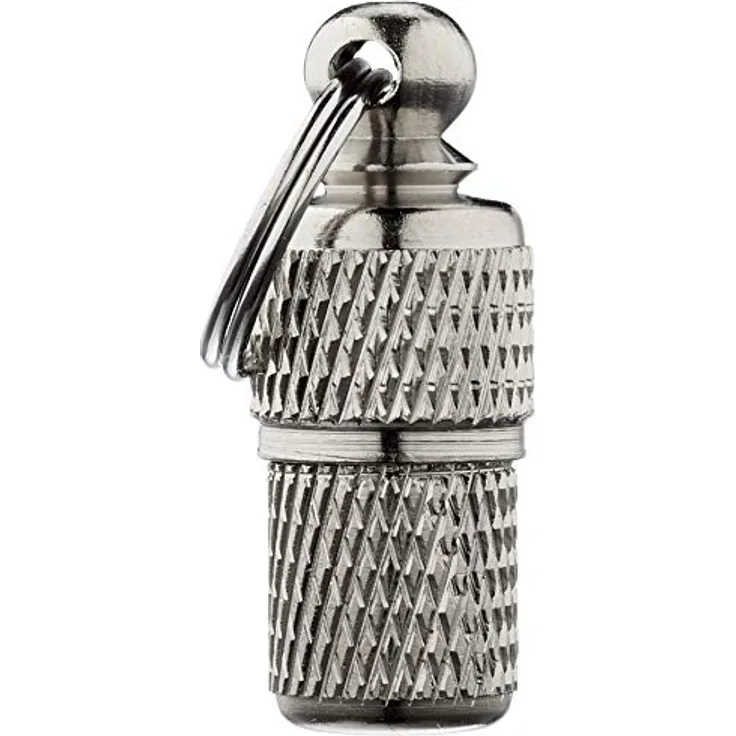 Nobby 79530 Adresshülse, chromfarben, 26 mm für Hundemarken