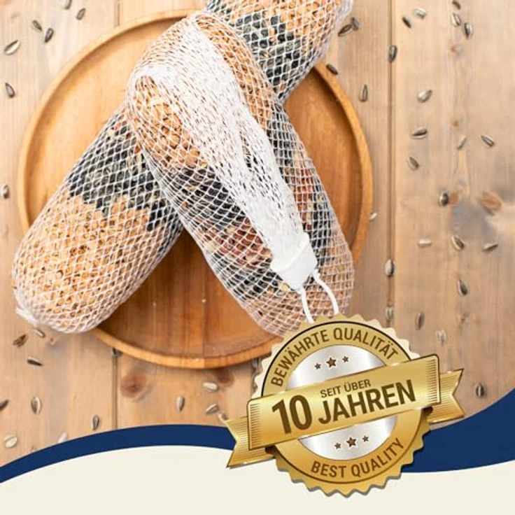 Lyra Pet® Riesen-Futterstangen, 3 x 4 STK. je 600 g, Nährstoffreiches Vogelfutter zum Aufhängen für Wildvögel, Energiequelle für Sommer & Winter, Ideal für Balkon & Terrasse – Bild 4