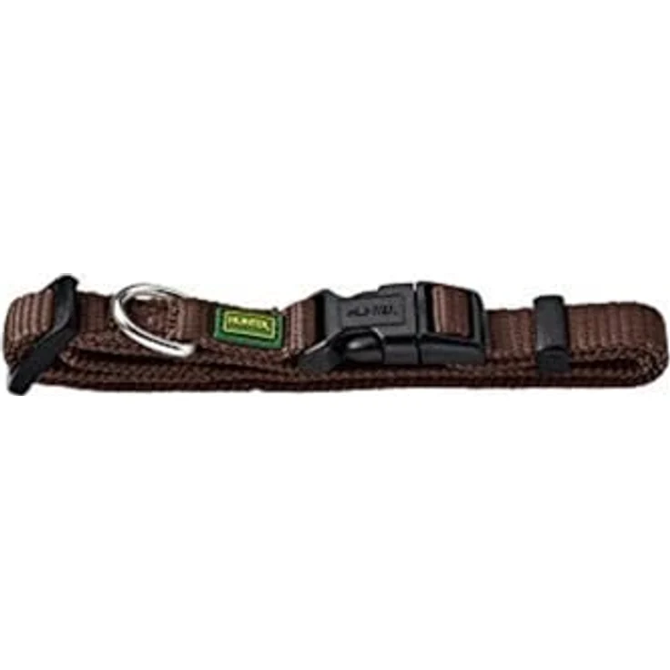 Hunter Hunde-Halsung Vario Basic braun M 2 – Bild 2