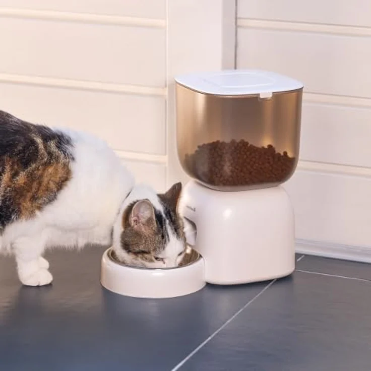 Beeztees Smart Feeder Chris, Futternapf für Katzen und kleine Hunde, 3 l, mit App-Steuerung und Edelstahlnapf – Bild 5