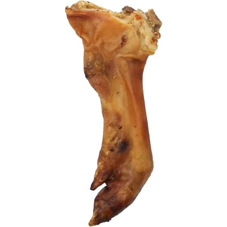 Flamingo Snack Nature Schweinefuß Halb, glutenfreier Hundesnack ohne Zuckerzusatz, 226g, naturbelassen – Bild 2