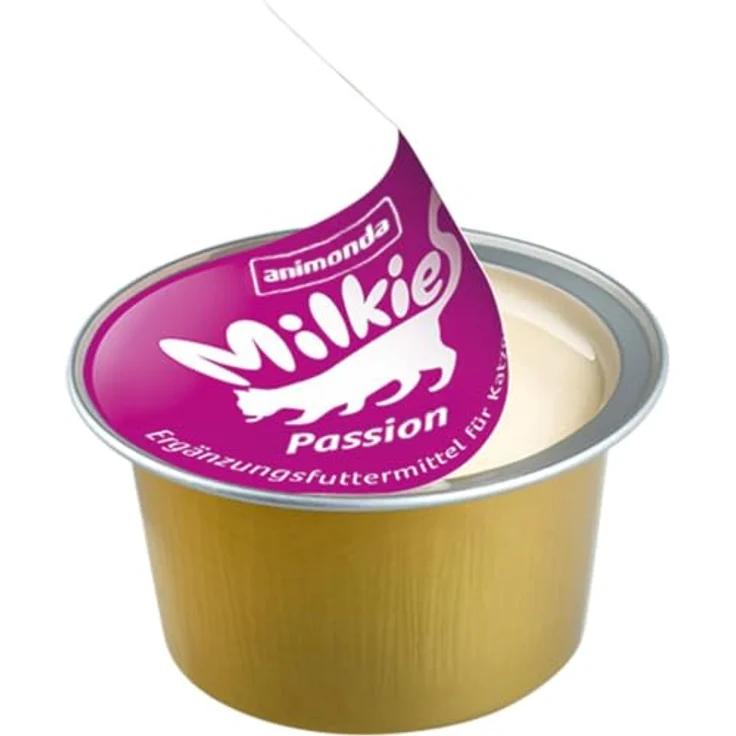 Animonda Milkies 20x15g Variety, flüssiger Milch-Snack für Katzen in praktischen Portions-Cups – Bild 2