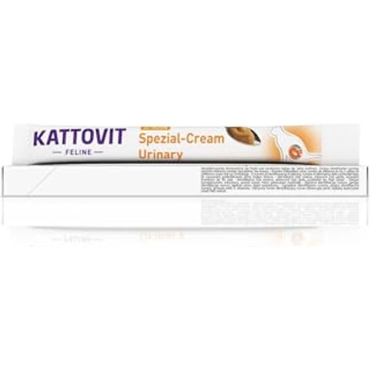 KATTOVIT Urinary-Cream für Katzen, magnesiumreduzierter Diätsnack mit Calciumsulfat, optimiert für Harnwegserkrankungen, praktische Portionierung – Bild 5