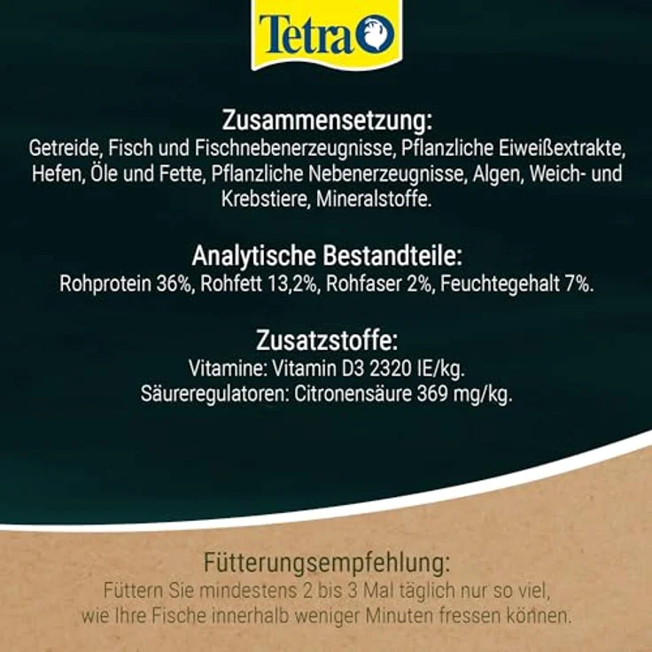 Tetra Pond Flakes 4 l, biologisch ausgewogenes Fischfutter für Teichfische, fördert Wachstum und Wasserqualität – Bild 10