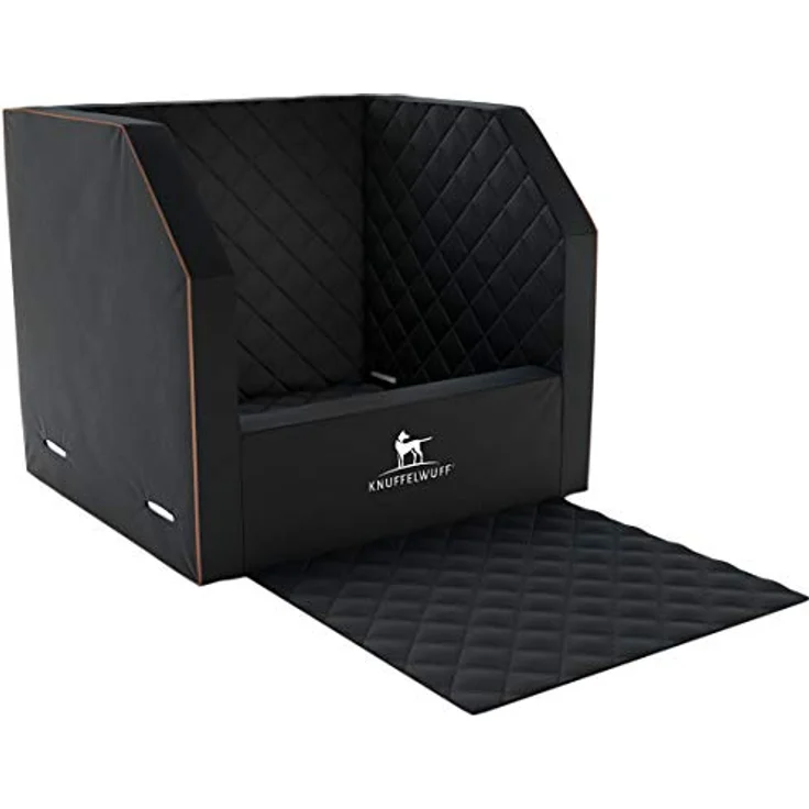 Knuffelwuff Auto Hunde Sitzschutz Cargo für den Vordersitz schwarz 55x45x35cm – Bild 2