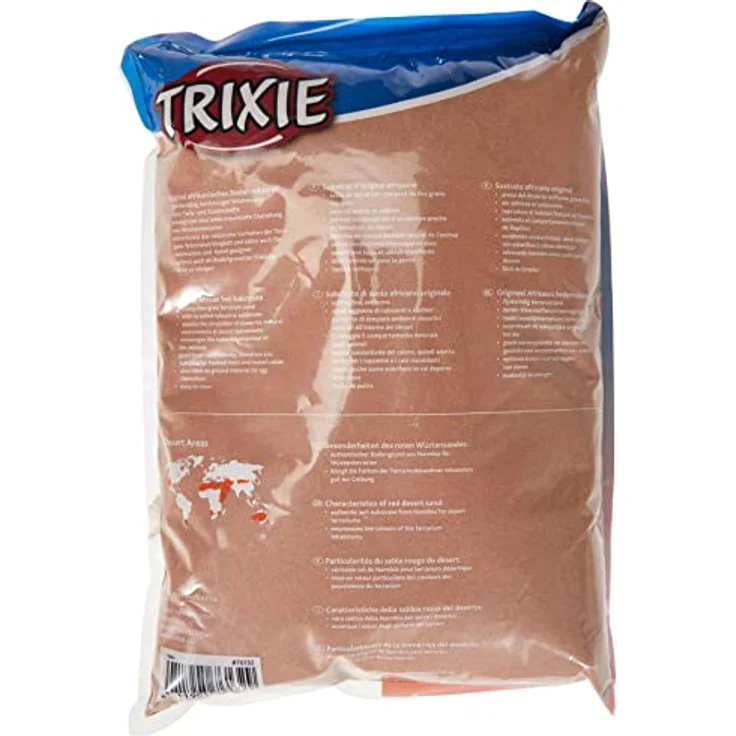 Trixie Reptiland Wüstensand rot, feinkörniger Bodengrund für Wüstenterrarien, 5kg – Bild 2