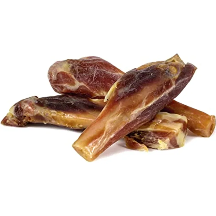 Arquivet Serrano Schinkenknochen, 3 Stück, 100% natürlich, Ergänzungsfutter für Hunde, Zahnhygiene, 80 g
