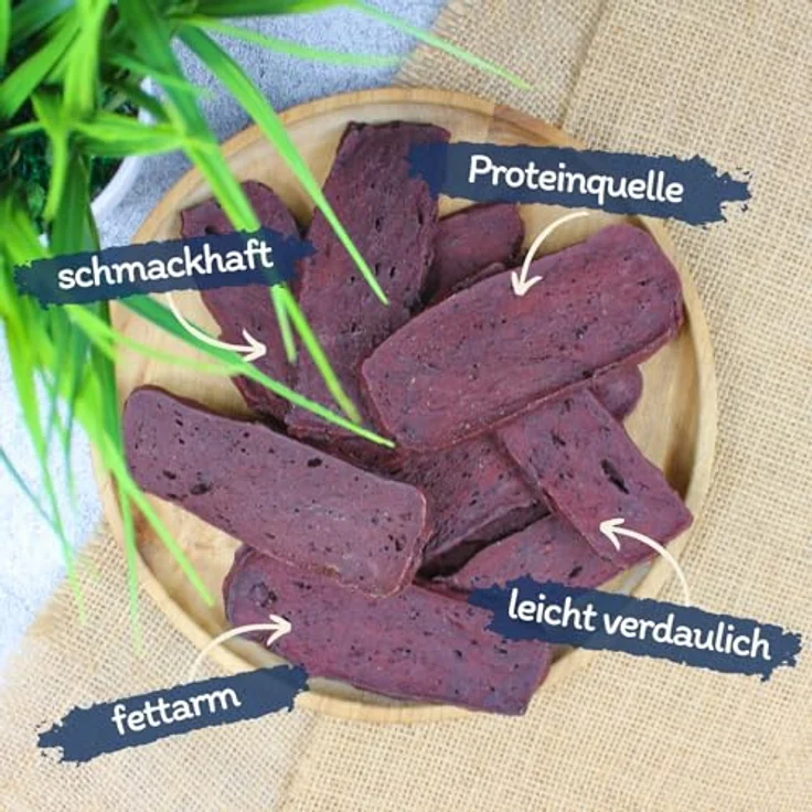 LYRA PET Lammfleischstreifen, Hundefutter-Kausnack mit natürlichen Zutaten, 5 kg – Bild 2